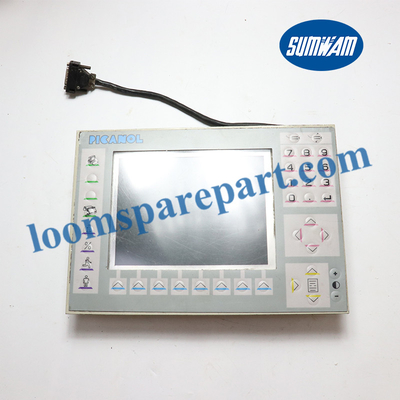 Conjunto completo de exibição de peças Picanol Omni Air Jet Loom