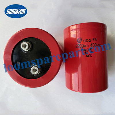 C.C. do MF 400V das peças sobresselentes 2200 do tear de Picanol do capacitor