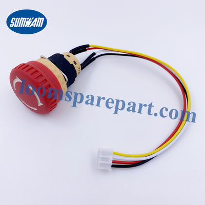 Interruptor J9206-20020-00/J9206-20030-00 Jat-710/Jat-810 de Toyota do sobressalente do tear da parada de emergência