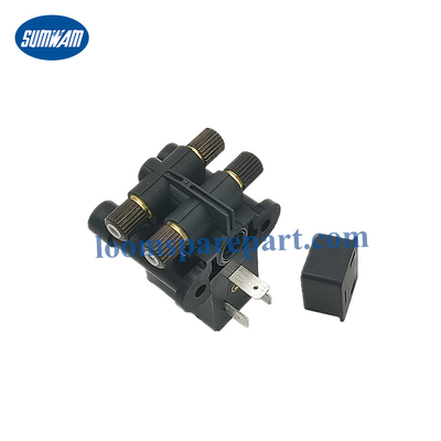 Peças sobresselentes de Picanol Omni do DELTA de Picanol para o grupo secundário da válvula de solenoide do bocal dos teares de matéria têxtil