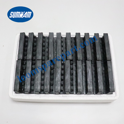 6 x 6 peças sobresselentes do tear de Sulzer do projétil do bloco dos dentes do guia 911323622 911323272
