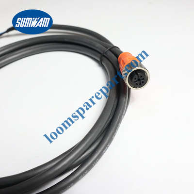 BE151312 BE150291 Comprimento do cabo FD 2,5 metros Cabo do sensor Picanol Omni Peças do tear