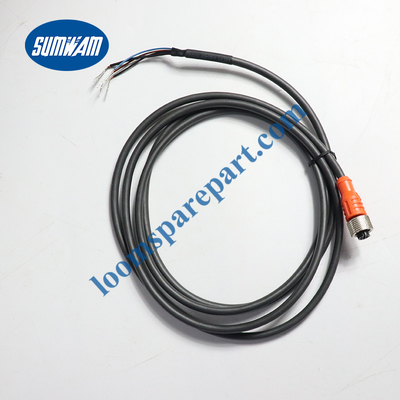 BE151312 BE150291 Comprimento do cabo FD 2,5 metros Cabo do sensor Picanol Omni Peças do tear