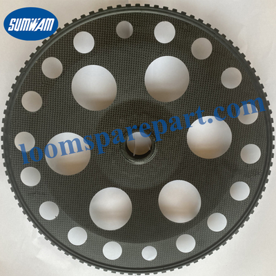 Roda motriz, BDB204A Thema excel roda de carbono, peças de reposição de tear picanol