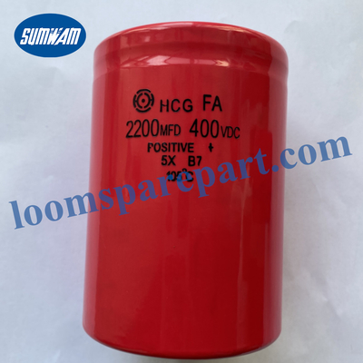 C.C. do MF 400V das peças sobresselentes 2200 do tear de Picanol do capacitor