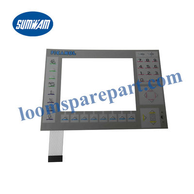 Painel B155819 B163113 BA300360 do interruptor de membrana das peças sobresselentes do tear de Picanol da tela