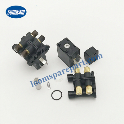 Peças sobresselentes de Picanol Omni do DELTA de Picanol para o grupo secundário da válvula de solenoide do bocal dos teares de matéria têxtil